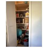 Contents Of Garage Closet
