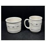 Longaberger Planter & Mug