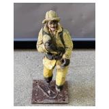 "Red Hats of Courage" Fireman Figurine