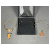 2 Modern Style Statement Necklaces