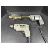 Corded Craftsman and Skil Drills