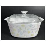 Corningware Pastel Bouquet bake dish