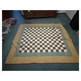 Large Christmas Themed Quilt