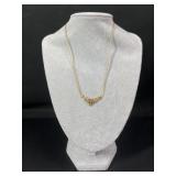 Beverly Hills Gold 14K Floral Filigree Necklace