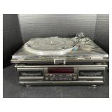 Technics Turntable and Technics Cassette Deck