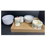 Cermaic bowls and decor