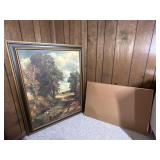 Large The Cornfield Wall Art and Picture Frame