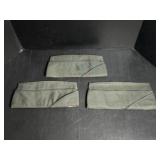 3 Garrison Military Caps