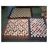 3 Lap Quilts