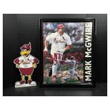Mark McGwire Framed Picture & Small Fredbird