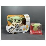 Star Wars Grogu Plush & Solar Bobble Head