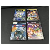 4 GameCube F Zero, Star Fox, and Top Gun Video