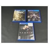 3PlayStation 4 Fallout 4, Vampyr, and Middle Earth