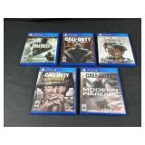 5 PlayStation 4 Call of Duty Video Games