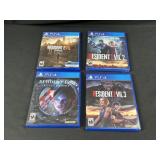 4 PlayStation 4  Resident Evil Video Games
