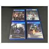 4 PlayStation 4 Resident Evil Video Games