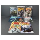 7 Heavy Metal Illustrated Magazine Issues