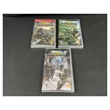 3 PSP SOCOM Navy Seals Video Games
