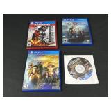 4 PlayStation 4 God Of War, Metal Gear, & Shenmue