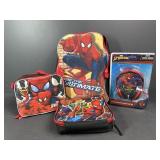 Spider-Man Backpack, Lunch Bag & Headphones