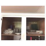 Cabinet of Glassware and More