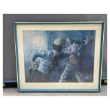 Large Police Wall Art Print by Marshall