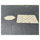Lap quilt and Table Mat