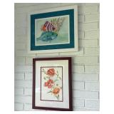 2 Rachael Neumann Framed Original Paintings