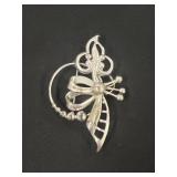 Taxco Mexico Sterling Silver Brooch