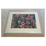 Large Hand Drawn Flower Art Work