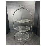 3 tiered platter