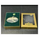 1997 Waterford Crystal Glass Christmas Ornament