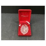 1996 Waterford Crystal Glass Christmas Ornament