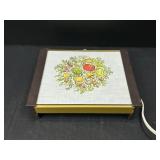 Vintage Spice of Life Pattern Electric Warm Tray