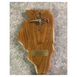 Illinois Shaped Clock