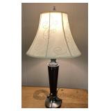 3-Way Table Lamp with Decorative Shade