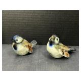 2 Goebel Small Bird Figurines