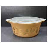 Early American Pattern Pyrex 2.5 Quart Casserole