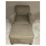 Rowe Lounge Chair with Foot Rest