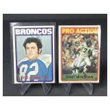 Terry Bradshaw and other Football Cards