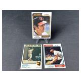 Bench, Kaline and Robinson Baseball Cards