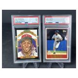1997 Topps Tim Raines and 1987 Donruss Kriby