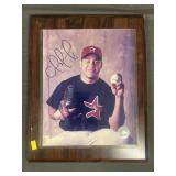 Carlos Hernandez astros autographed photo