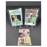 1973 Pete Rose 130 and 2 other cards