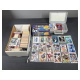 Box of various sports cards 80ï¿½s and 90ï¿½s