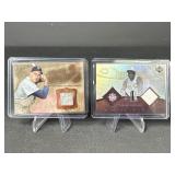 Upper deck Duke Snider and Frank Robinson Relic