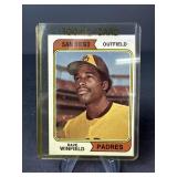 1974 Dave Winfield Rookie Card 456