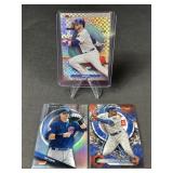 3 Chicago Cubs Baseball Cards
