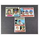69, 70, 71 Vintage League Leaders Combo Cards