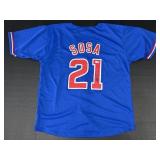 Sammy Sosa autographed jersey